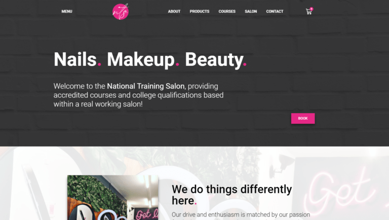 National Training Salon Home
